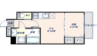 プレジオ布施ＥＵＲＯの物件間取画像